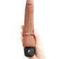 Powercocks 7" Slim Anal Realistic Vibrator - Mocha