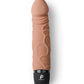 Powercocks 6.5" Realistic Vibrator - Mocha