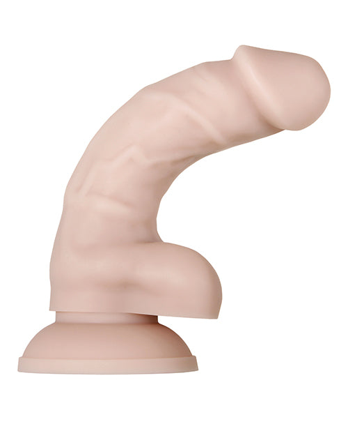 Evolved Real Supple Realistic Dildo | Silicone Dildo Poseable 6” Big Dildo | Suction Cup Dildo