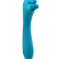 Evolved Heads or Tails Rechargeable Vibrator - Teal