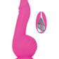 Evolved Ballistic Vibrating Dildo | Waterproof Pink Dildo | Suction Cup Dildo