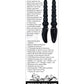 Evolved Magic Stick Beaded Vibrator - Black