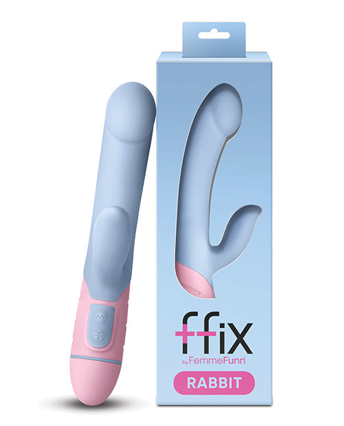 Femme Funn G Spot Vibrator | Ffix Rabbit Vibrator | 10X Blue-Pink Clit Vibrator | Best Vibrator for Women