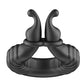 Forto F-24 Textured Vibrating Cock Ring - Black