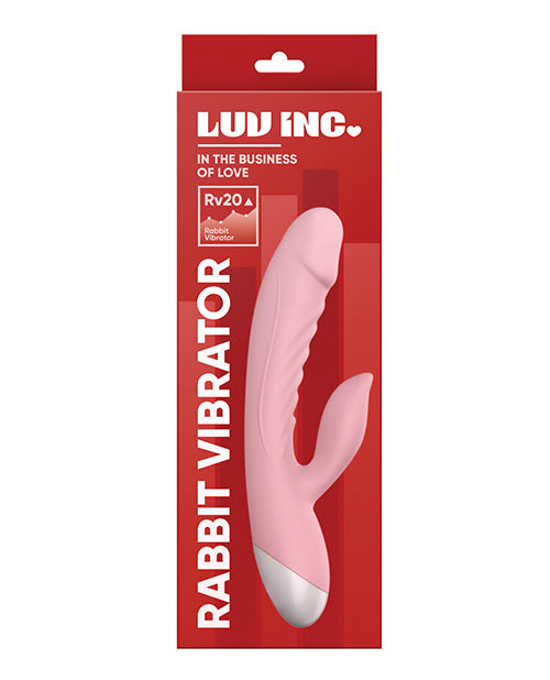 Luv Inc Rabbit Vibrator | Pink G Spot Vibrator | 10X Waterproof Clit Vibrator | Best Vibrator for Women