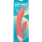 Luv Inc Rabbit Vibrator | Coral G Spot Vibrator | Waterproof 10X Clit Vibrator | Best Vibrator for Women