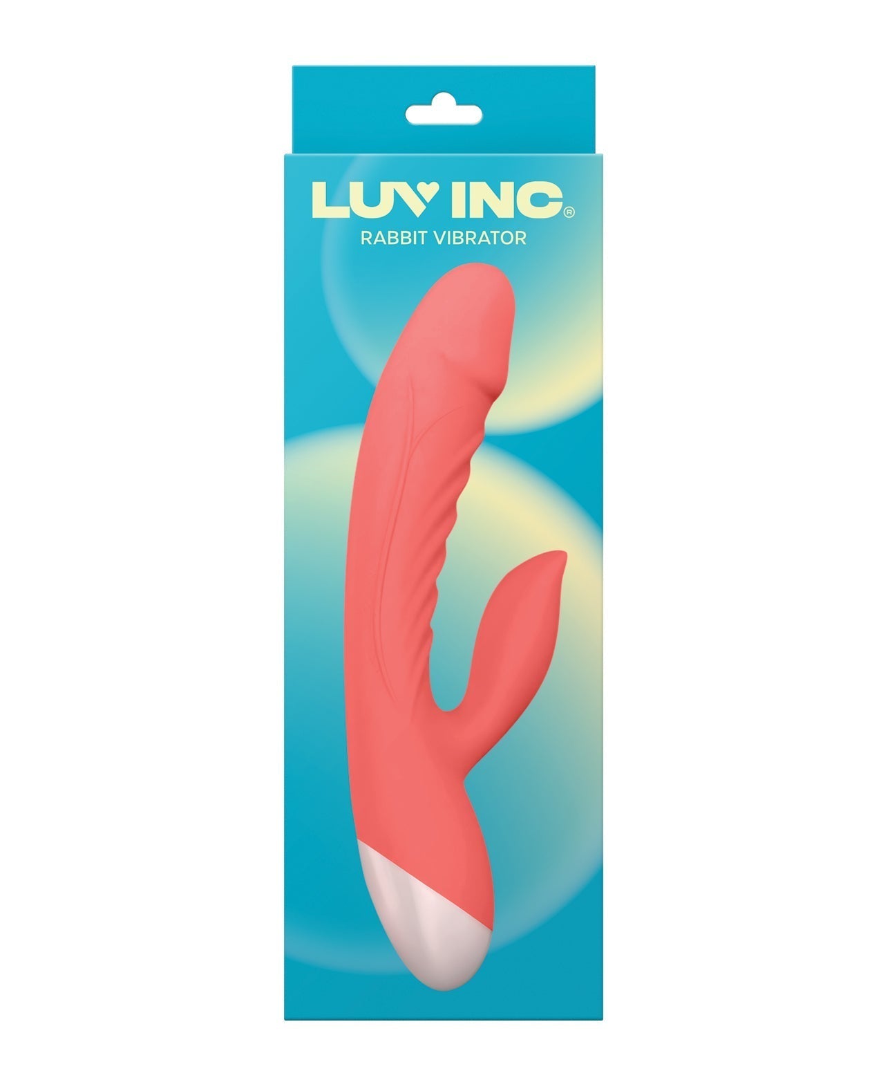 Luv Inc Rabbit Vibrator | Coral G Spot Vibrator | Waterproof 10X Clit Vibrator | Best Vibrator for Women