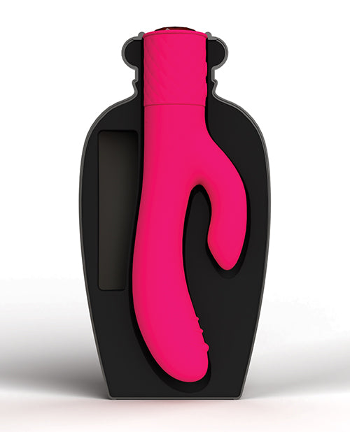 Lola Milani G Spot Vibrator | Mystique Rabbit Vibrator | Black Bottle Fuchsia Clit Vibrator | Best Vibrator for Women