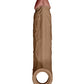 Shaft Model F Flexskin Liquid Silicone 8.8" Sheath - Oak