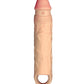 Shaft Flexskin Liquid Silicone 7.8" Vibrating Sheath - Pine