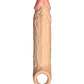 Shaft Flexskin Liquid Silicone 7.8" Vibrating Sheath - Pine