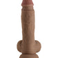 Shaft Model A Realistic Dildo | Flexskin Liquid Silicone Dildo | Oak 8.5" Big Dildo with Balls