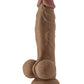 Shaft Model A Realistic Dildo | Flexskin Liquid Silicone Dildo | Oak 9.5" Big Dildo with Balls