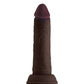 Shaft Model J Realistic Dildo | Flexskin Liquid Silicone Dildo | Mahogany 6.5" Big Dildo