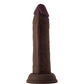 Shaft Model J Realistic Dildo | Flexskin Liquid Silicone Dildo | Mahogany 6.5" Big Dildo