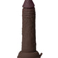 Shaft Flexskin Suction Cup Dildo | Silicone Dildo | 6.5" Big Dildo | Vibrating Dildo Mahogany