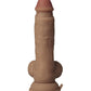 Shaft Flexskin Realistic Dildo | Oak Silicone Dildo | 7.5" Big Dildo | Vibrating Dildo with Balls