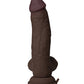 Shaft Flexskin Realistic Dildo | Side Curve Silicone Dildo | 8.5" Big Dildo | Vibrating Dildo with Balls