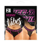 Vibes Buddy Pack Thicc Athletic Mesh Boy Brief & Lace Thong Black/Pnk QN