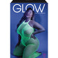 Glow Black Light Crotchless Bodystocking Neon Green QN