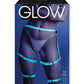 Glow Buckle Up Glow in the Dark Leg Harness Light Blue O/S