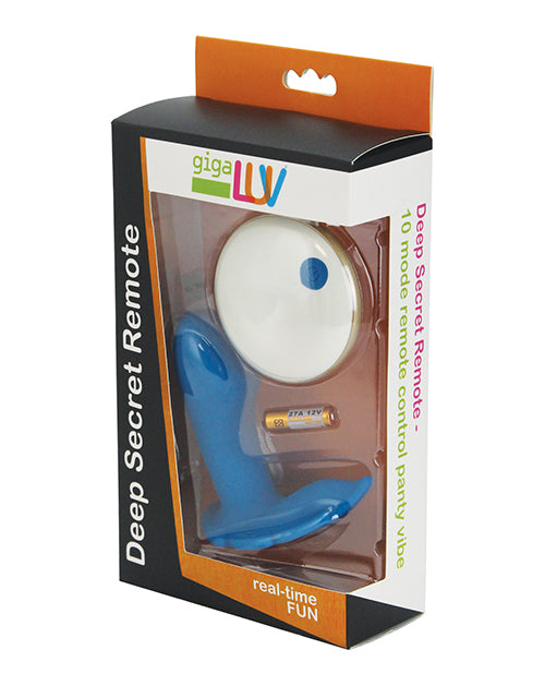 GigaLuv Deep Secret Remote - Blue