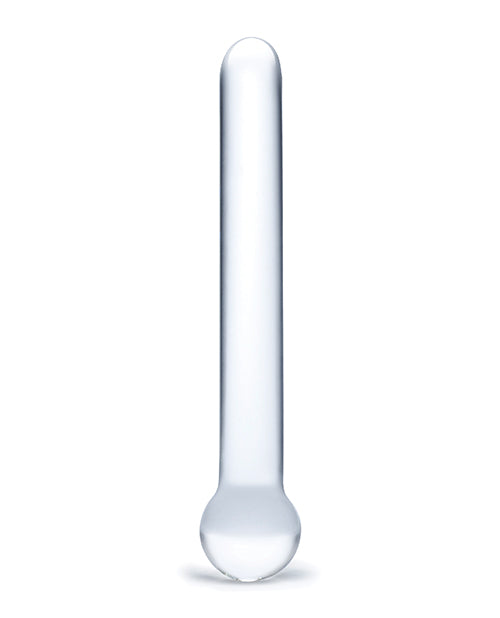 Glas 7" Big Dildo | Straight Glass Dildo | Clear Realistic Dildo | Girthy Large Dildo