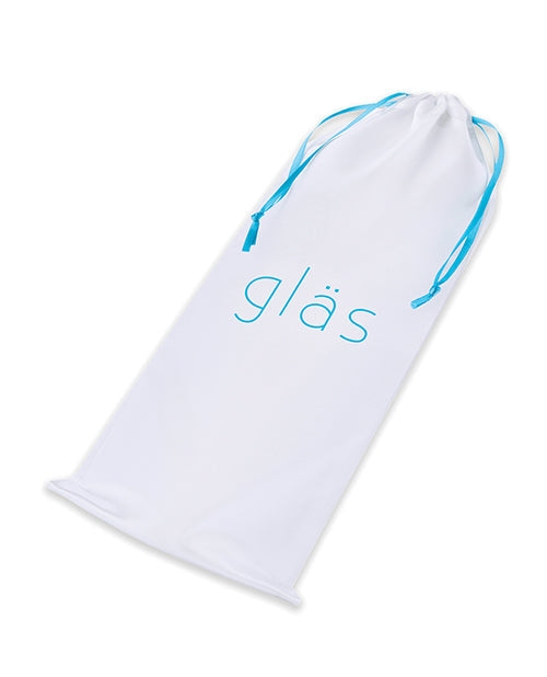 Glas 9" Big Dildo | Classic Realistic Dildo | Curved Double Dildo | Dual Ended Clear Best Dildo