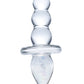 Glas Titus Beaded Glass Butt Plug