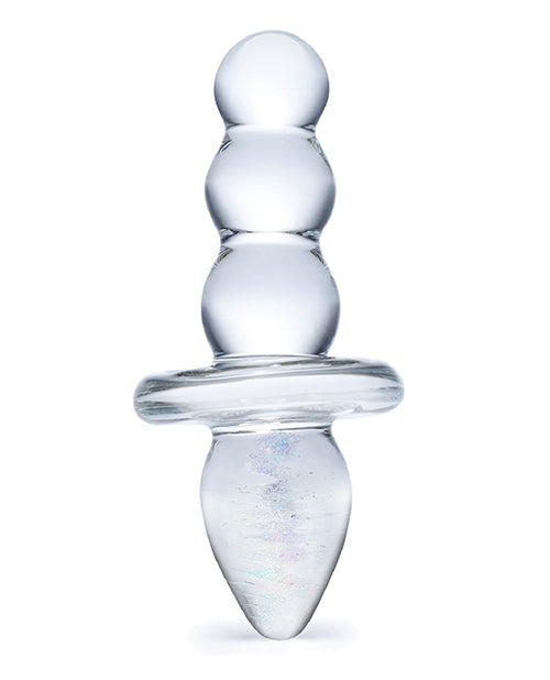 Glas Titus Beaded Glass Butt Plug