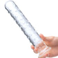 Glas 10" Big Dildo | Extra Large Glass Dildo | Clear Realistic Dildo | Tapered Tip Giant Dildo