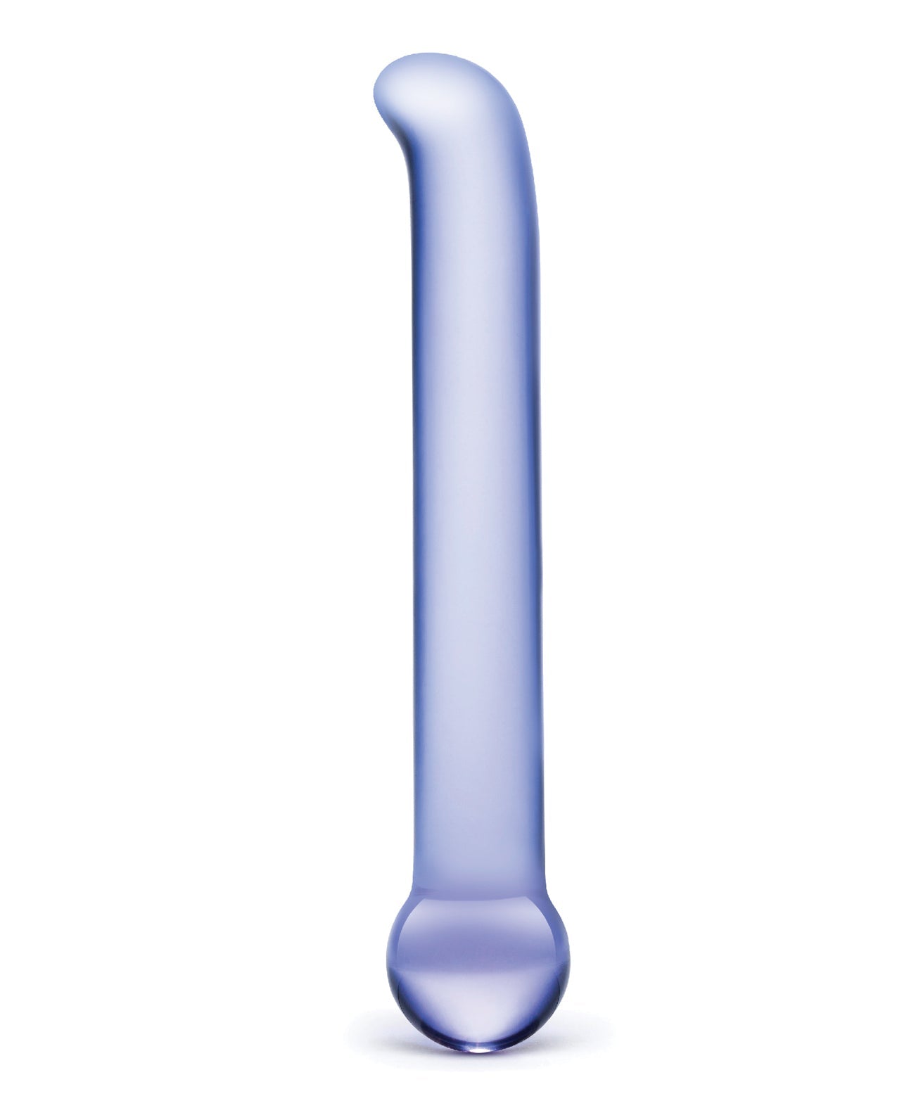 Glas G Spot Big Dildo | Tickler Realistic Dildo | Purple Large Dildo | Curved Best Dildo