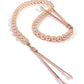 Nixie Pearl Drop Tweezer Nipple Clamps - Rose Gold