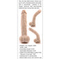 Gender X Flexskin Realistic Dildo | Poseable True Feel 10" Big Dildo | Suction Cup Dildo