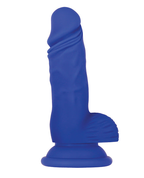 Gender X Realistic Dildo | Semi Sweet Tart Big Dildo | Blue-Purple Suction Cup Dildo