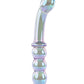 Gender X Realistic Dildo | Lustrous Galaxy Wand | Green Glass Dildo | Double Dildo Massager