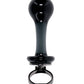 Gender X Blow Pop Glass Anal Plug - Black