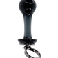 Gender X Blow Pop Glass Anal Plug - Black