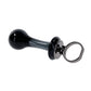 Gender X Blow Pop Glass Anal Plug - Black