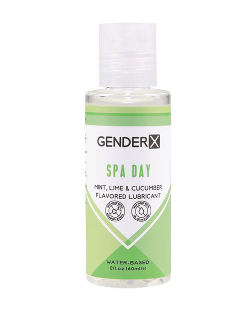 Gender X Flavored Lube - 2 oz Spa Day