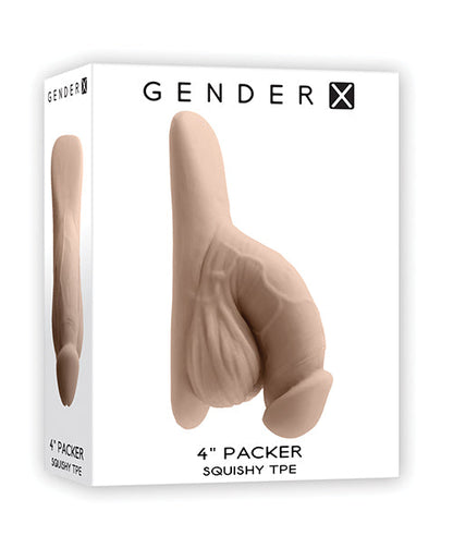 Gender X 4" Packer - Ivory