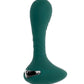 Gender X Goes Anywhere Vibrating Silicone Plug - Teal