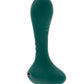 Gender X Goes Anywhere Vibrating Silicone Plug - Teal