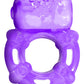 Super Stud Orgasmix Ring Pleasure Ring 3 Speed - Purple