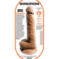 Skinsations Latin Lover Realistic Dildo | Papasito 8-Inch Dildo | Suction Cup Dildo