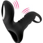 Bliss Shaft Rider Vibrating Cock Ring Sleeve - Black