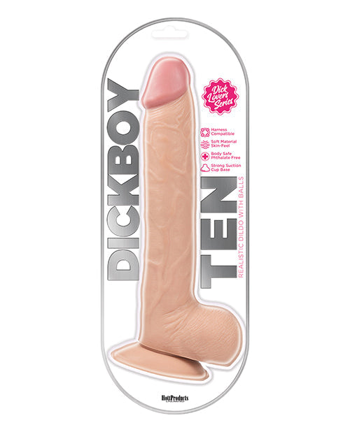 Dick Boy 10" Big Dildo | PVC Realistic Dildo | Suction Cup Dildo | Large Dildo