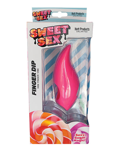 Sweet Sex Finger Dip Mini Finger Vibe - Magenta