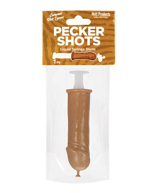 Pecker Shot Syringe - Brown