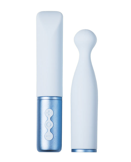 Naughty Clit Vibrator | Interchangeable Heads Small Vibrator | Blu Bundle Best Vibrator for Women